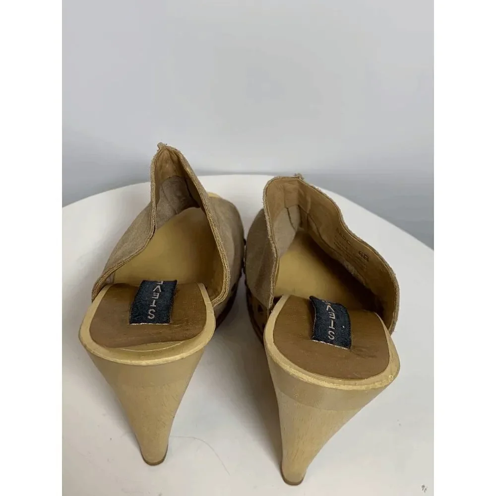 Steven by Steve Madden Barc Leather Suede Clogs - Picture 5 of 9